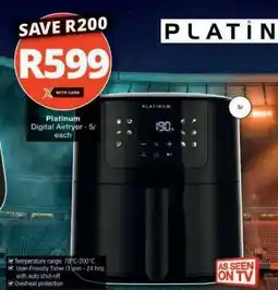 Checkers Platinum Digital Airfryer offer