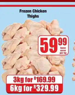 Boxer Frozen Chicken Thighs offer