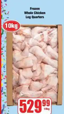 Boxer Frozen Whole Chicken Leg Quarters offer