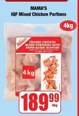 Boxer MAMA'S IQF Mixed Chicken Portions offer