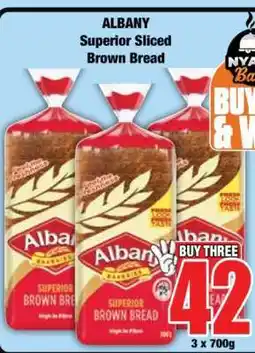 Boxer Albany Superior Sliced Brown Bread offer