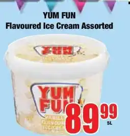 Boxer YUM FUN Flavoured Ice Cream Assorted offer