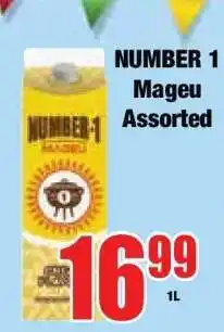 Boxer NUMBER 1 Mageu Assorted offer