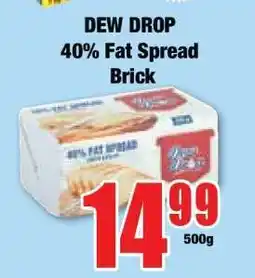 Boxer DEW DROP 40% Fat Spread Brick offer