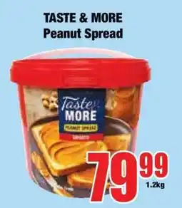 Boxer TASTE & MORE Peanut Spread offer