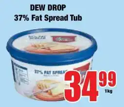 Boxer DEW DROP 37% Fat Spread Tub offer