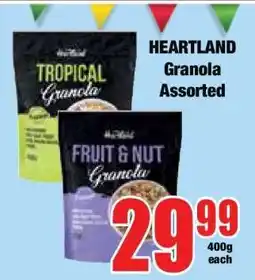 Boxer HEARTLAND Granola Assorted offer