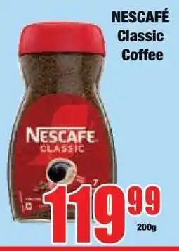 Boxer NESCAFÉ Classic Coffee offer