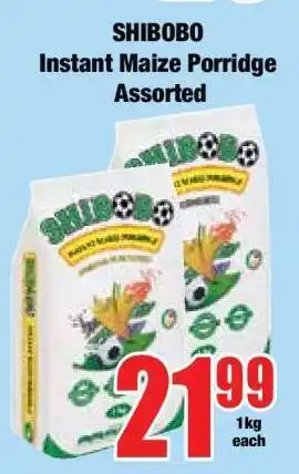 Boxer SHIBOBO Instant Maize Porridge Assorted offer