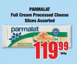 Boxer PARMALAT Full Cream Processed Cheese Slices Assorted offer