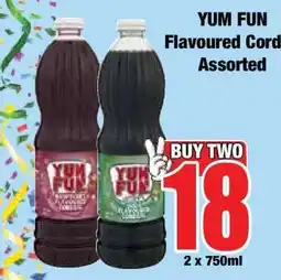 Boxer YUM FUN Flavoured Cordial Assorted offer