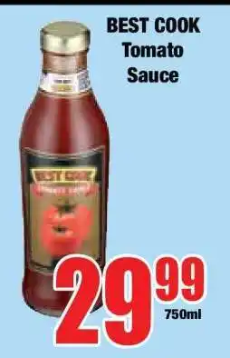 Boxer BEST COOK Tomato Sauce offer