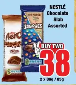 Boxer NESTLÉ Chocolate Slab Assorted offer