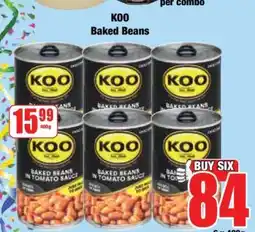 Boxer KOO Baked Beans offer