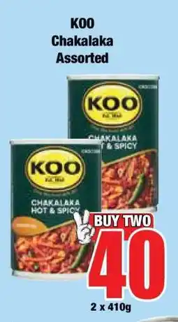 Boxer KOO Chakalaka Assorted offer
