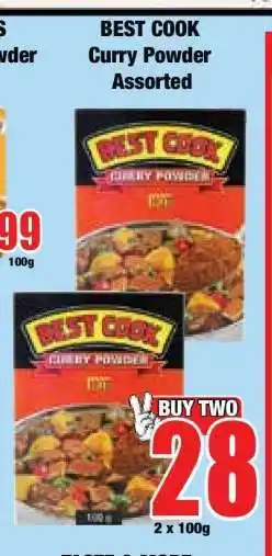 Boxer BEST COOK Curry Powder Assorted offer