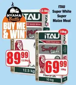 Boxer ITAU Super White Super Maize Meal offer