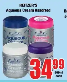 Boxer REITZER’S Aqueous Cream Assorted offer