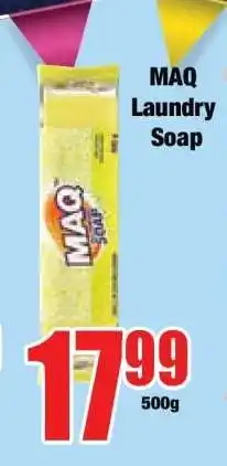 Boxer MAQ LAUNDRY SOAP offer