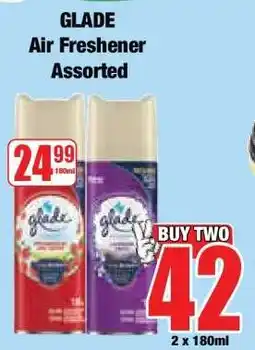 Boxer Glade Air Freshener Assorted offer