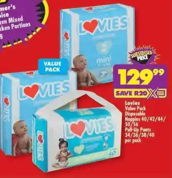 Shoprite Lovies Value Pack offer
