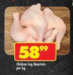 Shoprite CHICKEN LEG QUARTERS per kg offer