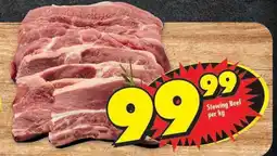 Shoprite Stewing Beef offer