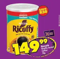 Shoprite Nescafé Ricoffy Instant Coffee 1kg offer