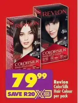 Shoprite REVLON COLORSILK HAIR COLOUR offer