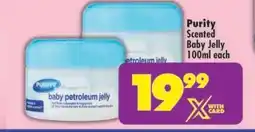 Shoprite Purity Scented Baby Jelly 100ml each offer