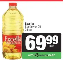 Spar Excella Sunflower Oil offer