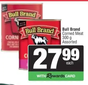 Spar Bull Brand Corned Meat offer