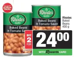Spar RHODES Baked Beans offer