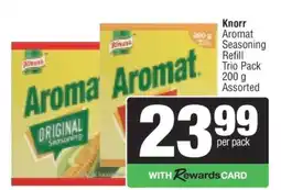 Spar Knorr Aromat Seasoning Refill Trio Pack offer