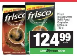 Spar Frisco Instant Coffee Refill Pouch offer