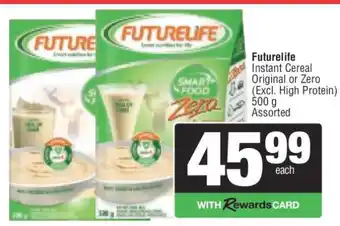 Spar Futurelife Instant Cereal offer