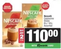 Spar Nescafé Cappuccino Sticks offer