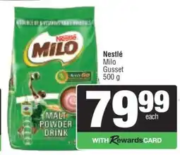 Spar NESTLÉ Milo gusset 500 g offer