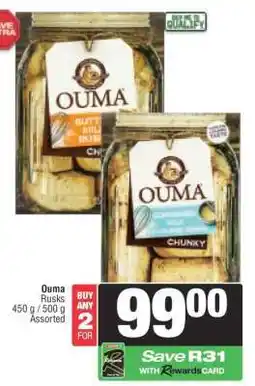 Spar Ouma Rusks offer