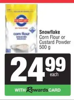 Spar Snowflake Corn Flour or Custard Powder offer