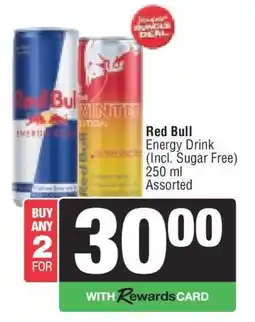 Spar Red Bull offer