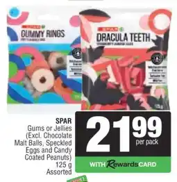 Spar SPAR Gums or Jellies offer