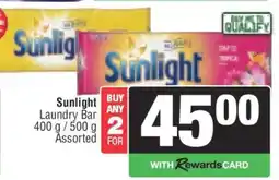 Spar Sunlight Laundry Bar offer