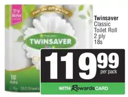 Spar Twinsaver Classic Toilet Roll offer
