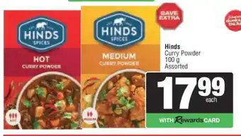HINDS CURRY POWDER