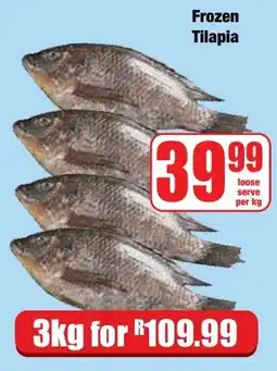Boxer Superstores Frozen Tilapia offer