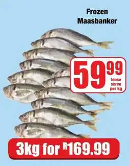 Boxer Superstores Frozen Maasbanker offer