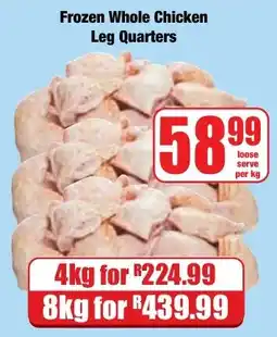 Boxer Superstores Frozen Whole Chicken Leg Quarters offer