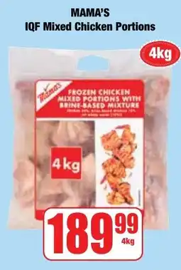 Boxer Superstores Mama's IQF Mixed Chicken Portions offer