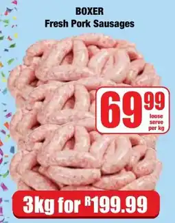 Boxer Superstores Boxer Fresh Pork Sausages offer